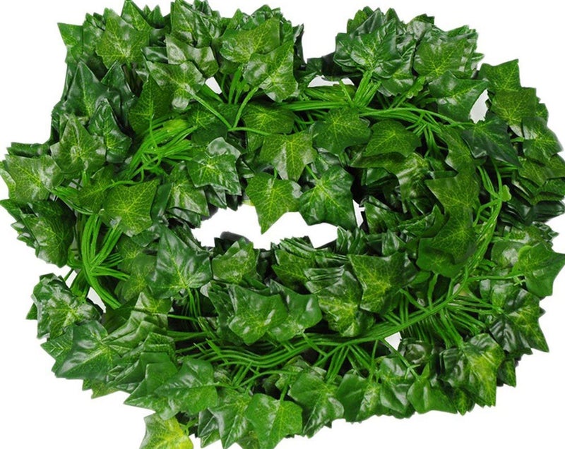 Deceny CB 84 feet Fake Foliage Garland Leaves Decoration Artificial Greenery Ivy Vine Plants for Home Decor Indoor Outdoors (84 Ft -Ivy Leaves) - Image 2
